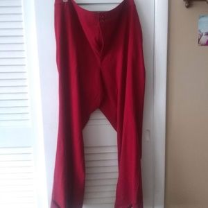 Red Dress Pants